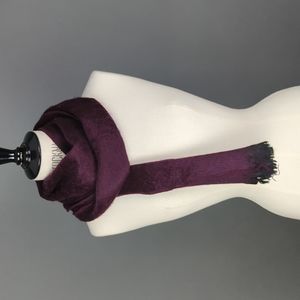 Purple & Black Scarf
